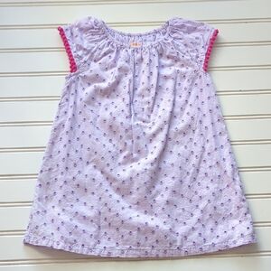 Harper Canyon Lavender Dress with Pink Trim